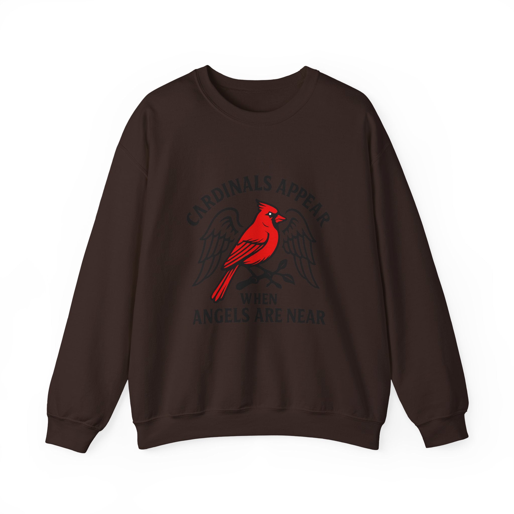 Cardinal Memorial Sweatshirt, Cardinals Appear When Angels Are Near, Sympathy Gift Loss of Loved One, Remembrance Comfort Shirt