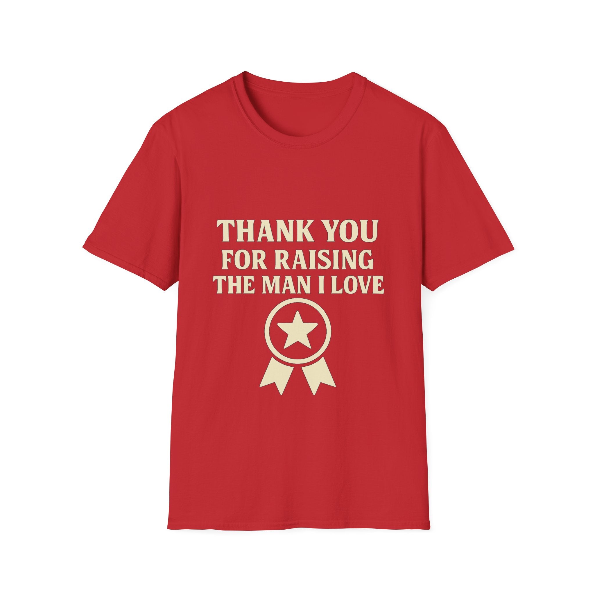 Thank You For Raising The Man I Love Shirt, Mother In Law Gift, Mothers Day Gift From Daughter In Law, MIL Appreciation Tee