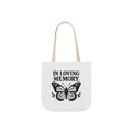 Butterfly Memorial Tote Bag, In Loving Memory Gift, Funeral Remembrance, Celebration of Life, Sympathy Gift for Loss