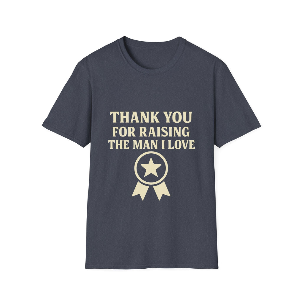 Thank You For Raising The Man I Love Shirt, Mother In Law Gift, Mothers Day Gift From Daughter In Law, MIL Appreciation Tee