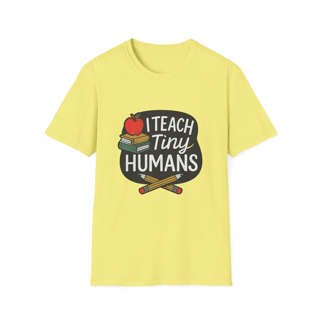 I Teach Tiny Humans T-Shirt, Preschool Teacher Shirt, Kindergarten Teacher Gift, Daycare Worker Tee, Early Childhood Educator