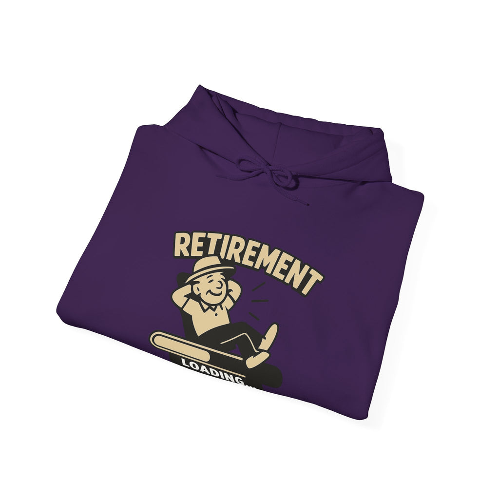 Retirement Loading Please Wait Hoodie, Funny Retirement Gift for Men Women, Retired Life Hoodie, Retirement Party Gift