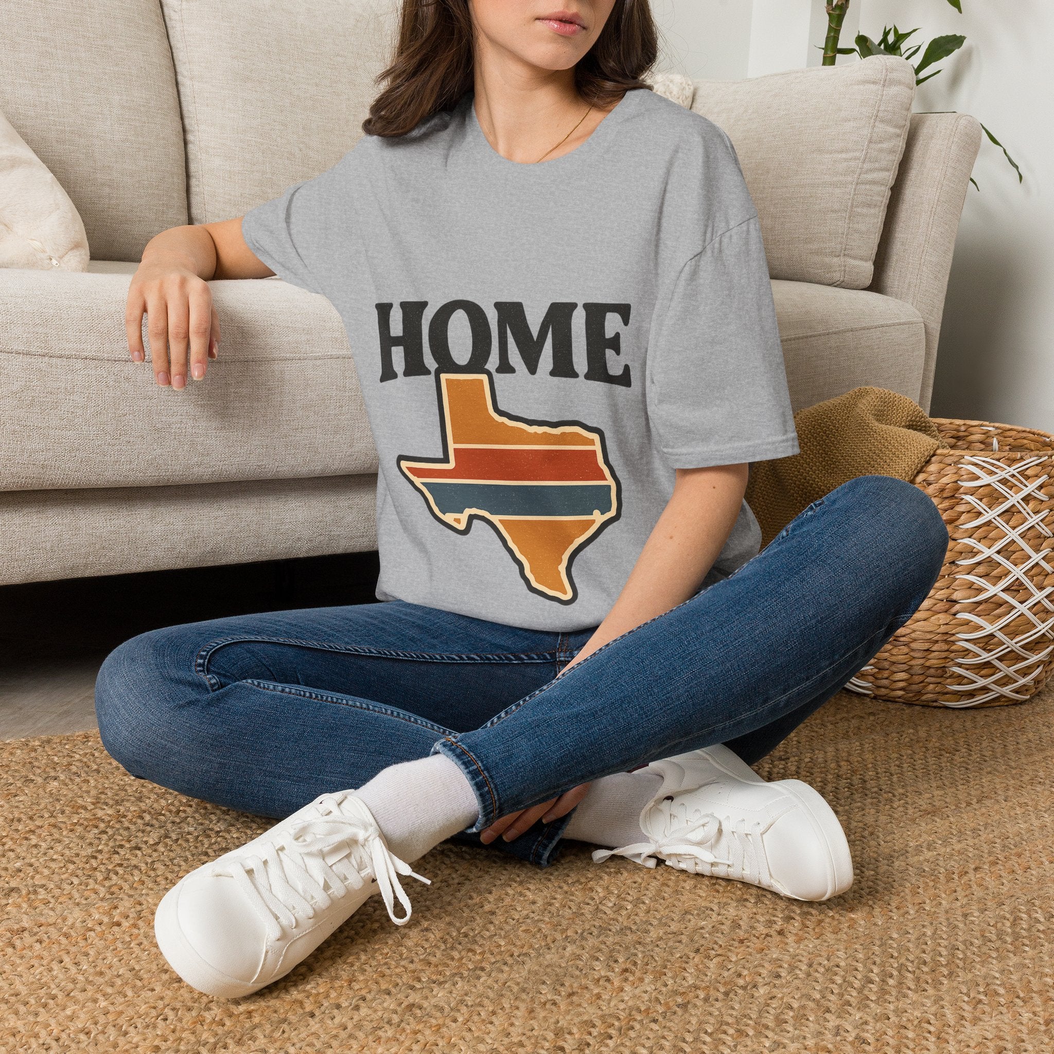 Home State Pride Vintage T-Shirt | Retro State Outline Tee | Hometown Pride Gift | State Love Shirt | Regional Pride Apparel