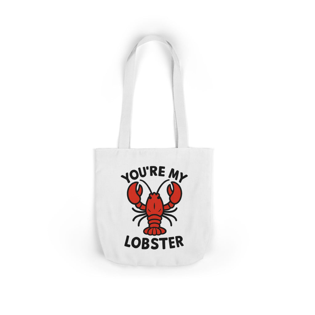 You're My Lobster Tote Bag Friends TV Show Gift Couples Anniversary Boyfriend Girlfriend Soulmate Quote Canvas Beach Bag