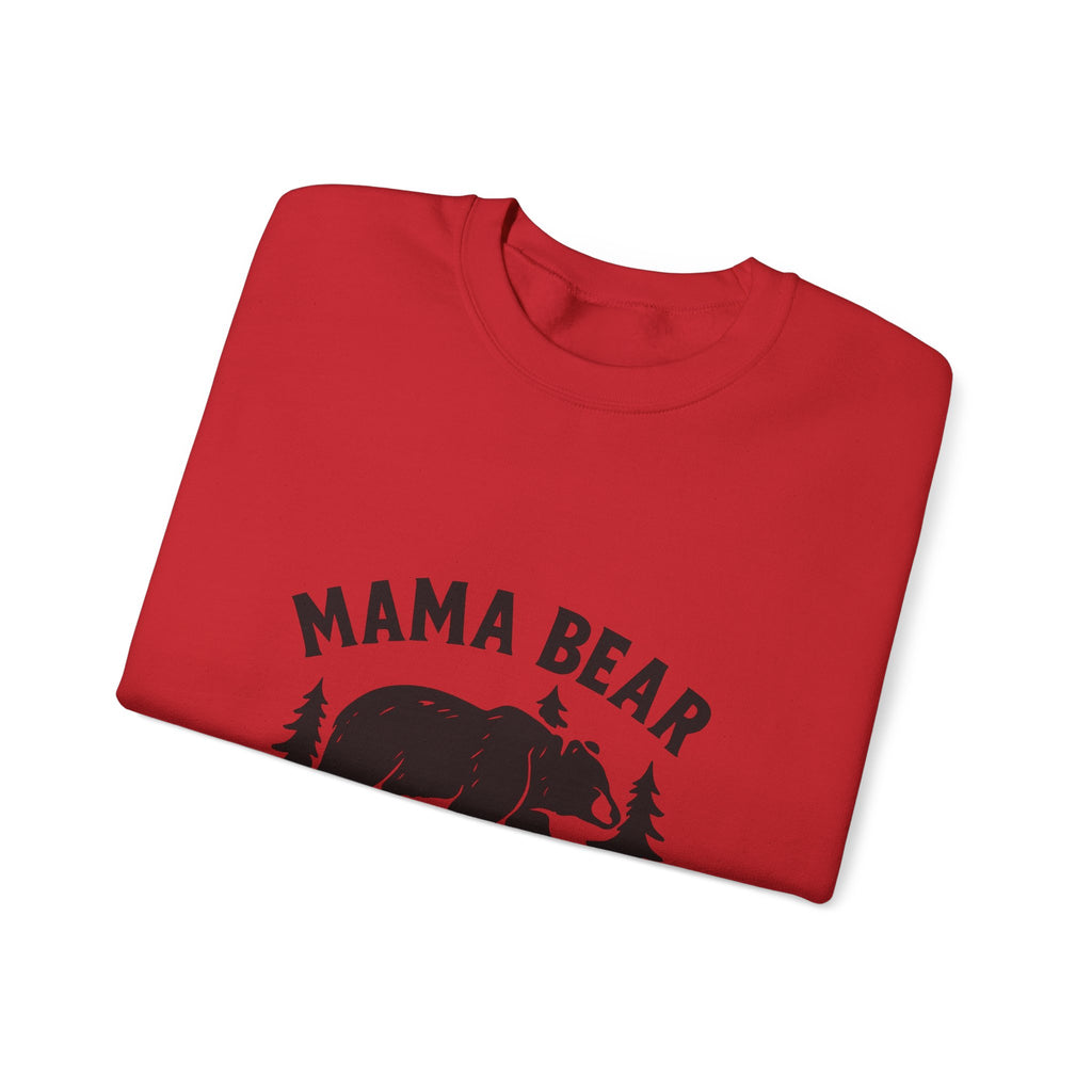 Mama Bear Sweatshirt with Cubs Birth Years, Mother's Day Gift for Mom, Woodland Mom Shirt, Gift from Kids, Mommy and Me Crewneck