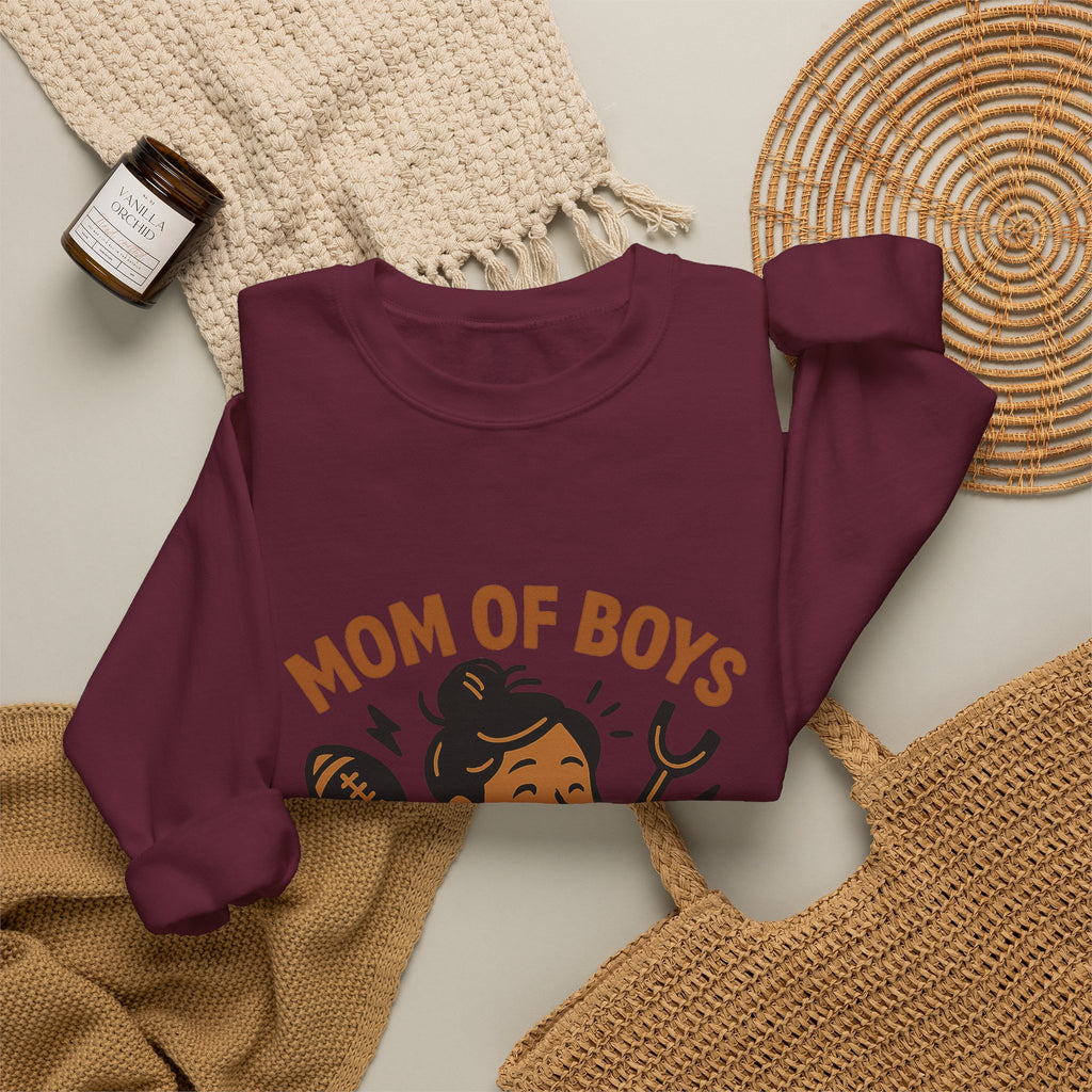 Mom of Boys Sweatshirt, Chaos Coordinator Shirt, Boy Mom Gift, Mother's Day Gift for Mom of Sons, Funny Mom Sweatshirt