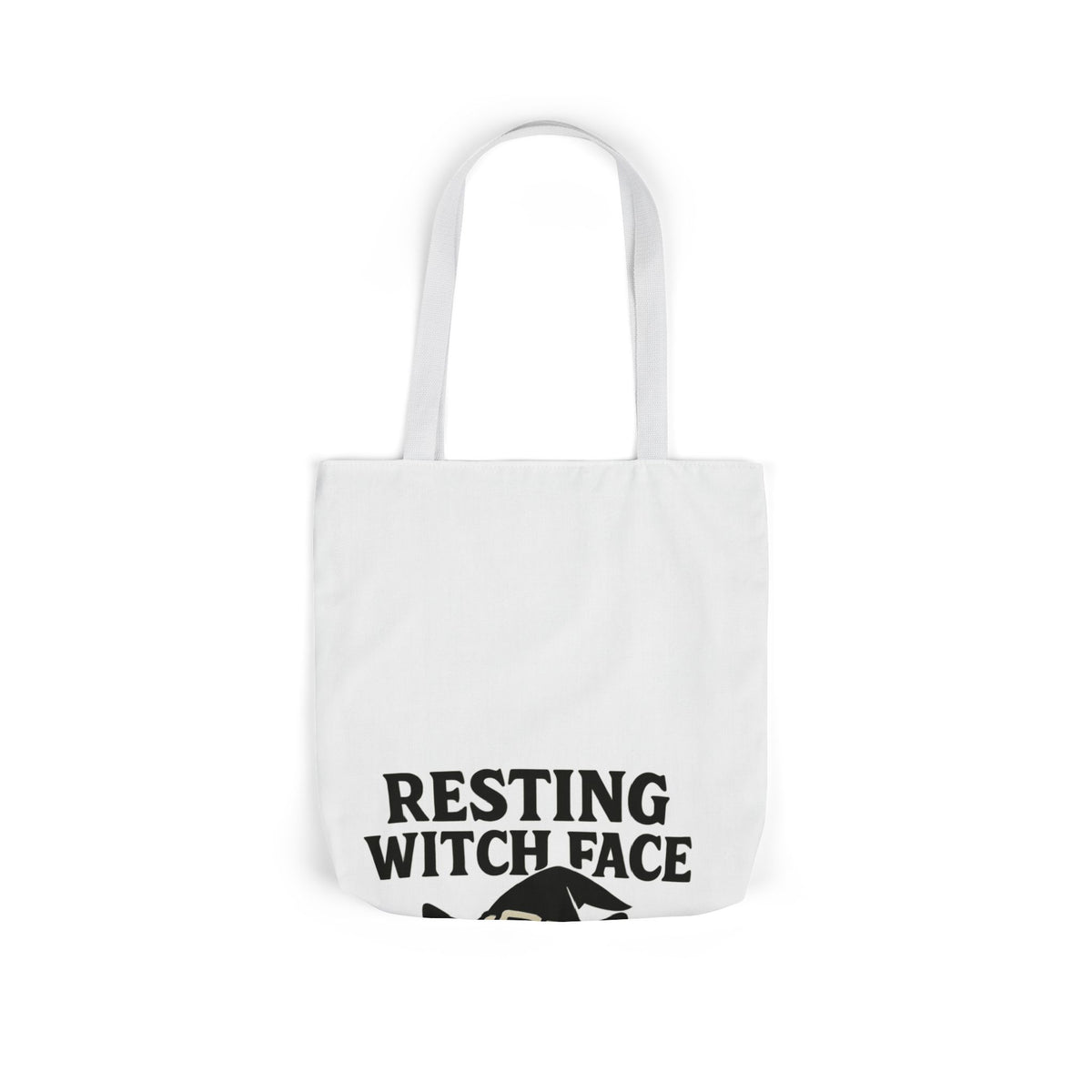 Resting Witch Face Cat Tote Bag