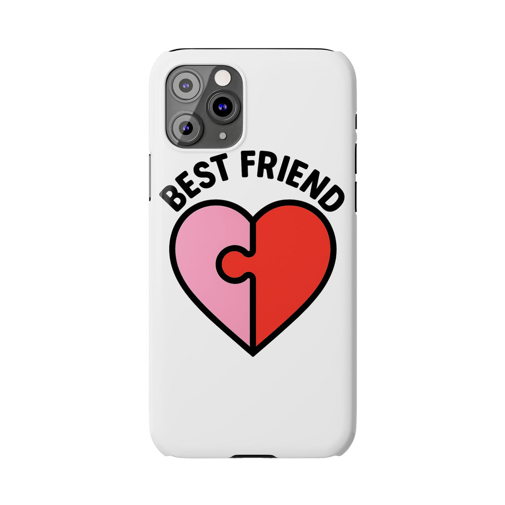 Best Friend Phone Case Set Puzzle Heart Matching BFF Gifts for Besties Friendship Phone Cases Cute Teen Gift for Her