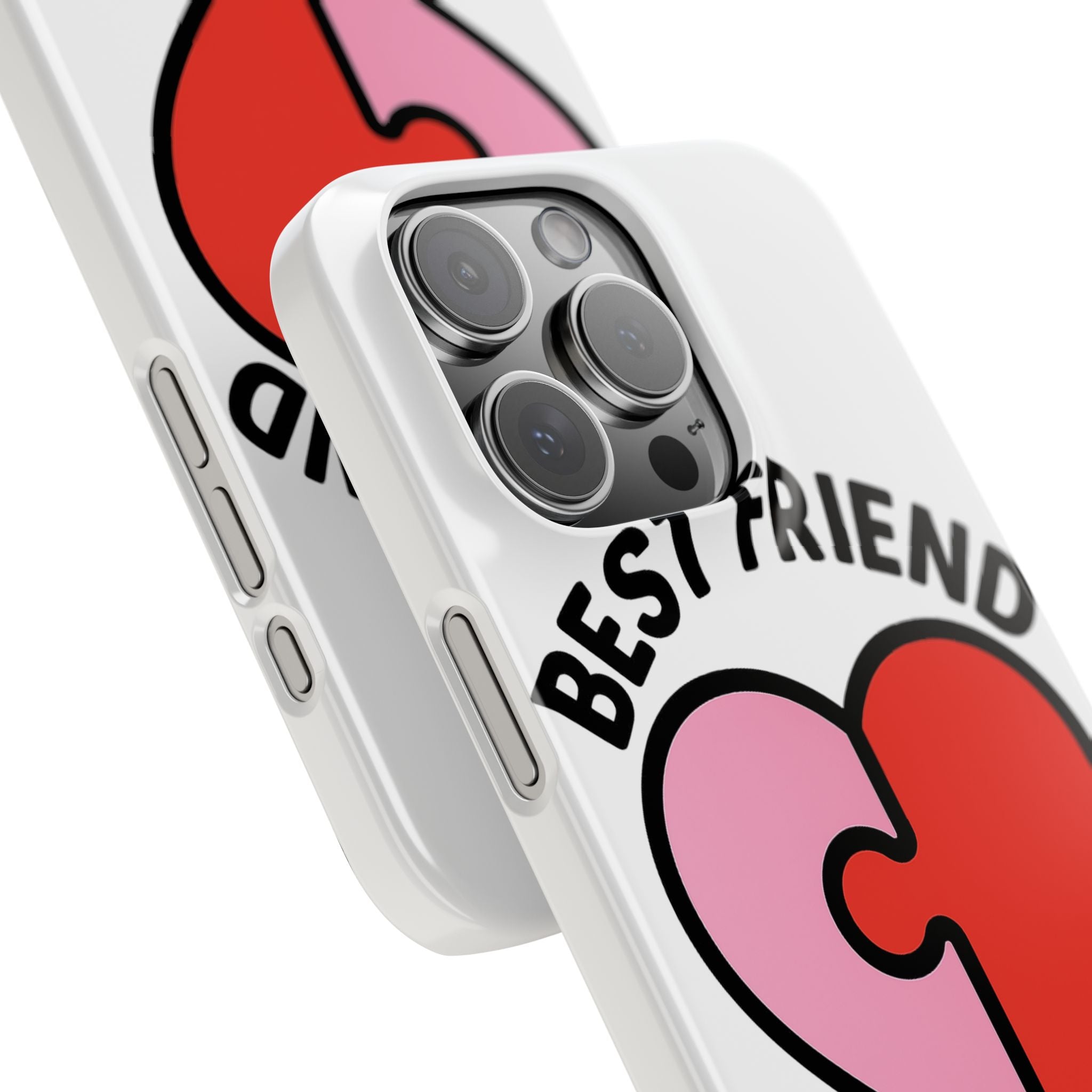 Best Friend Phone Case Set Puzzle Heart Matching BFF Gifts for Besties Friendship Phone Cases Cute Teen Gift for Her