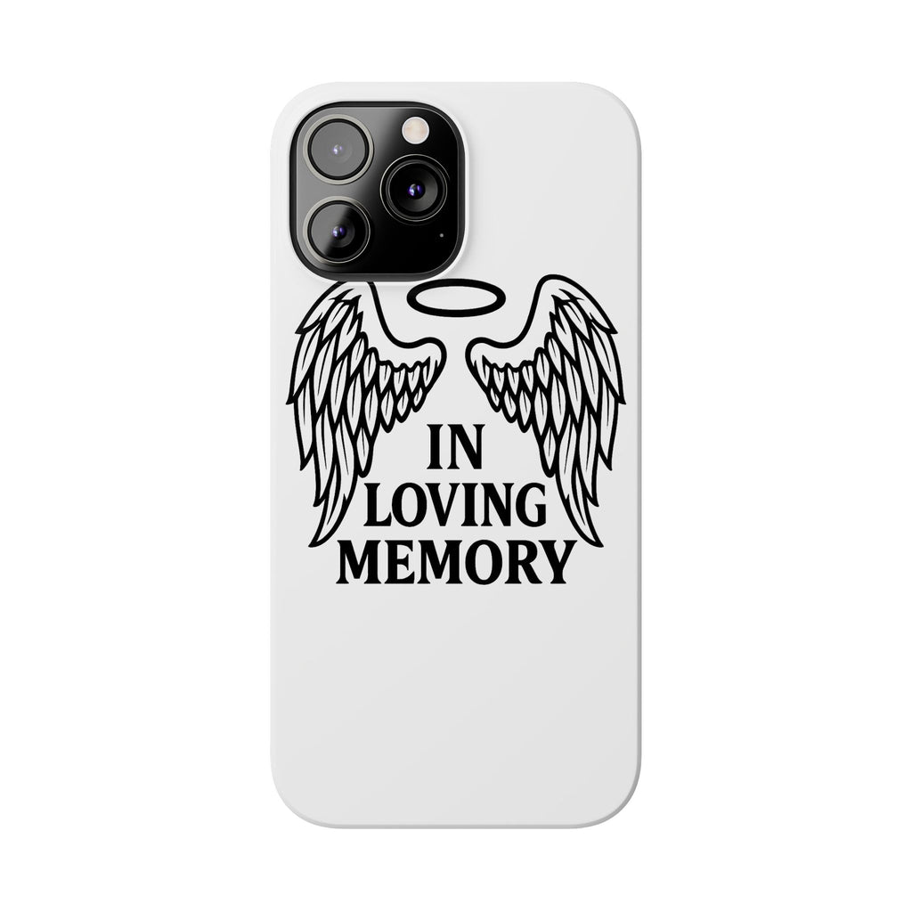 Guardian Angel Wings Phone Case In Loving Memory Sympathy Gift Memorial Remembrance Heaven Spiritual Protection Loss Grief Support