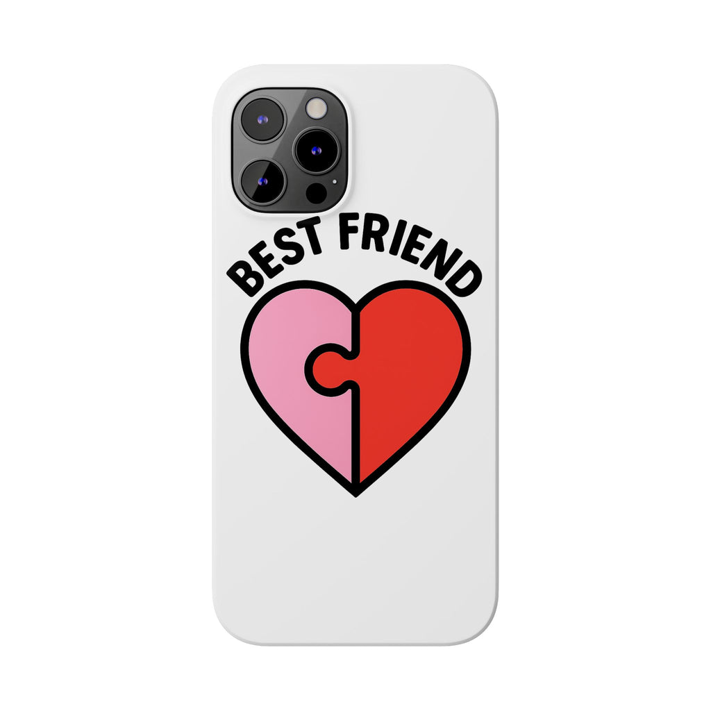 Best Friend Phone Case Set Puzzle Heart Matching BFF Gifts for Besties Friendship Phone Cases Cute Teen Gift for Her
