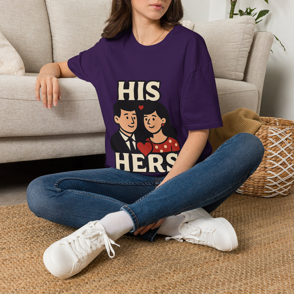 Matching Couple Shirts Set His Hers Date Night Tshirts Anniversary Gift Cute Couples Outfit Relationship Goals Matching Outfits