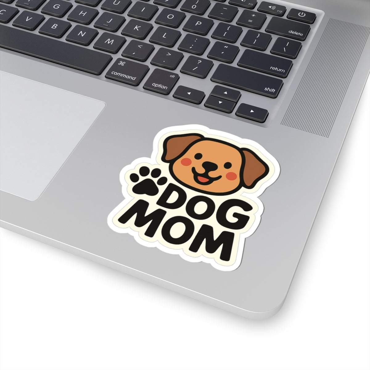 Dog Mom Sticker, Dog Lover Gift, Puppy Mom Life Decal, Pet Parent Laptop Sticker, Dog Owner Gift, Cute Dog Sticker Waterproof
