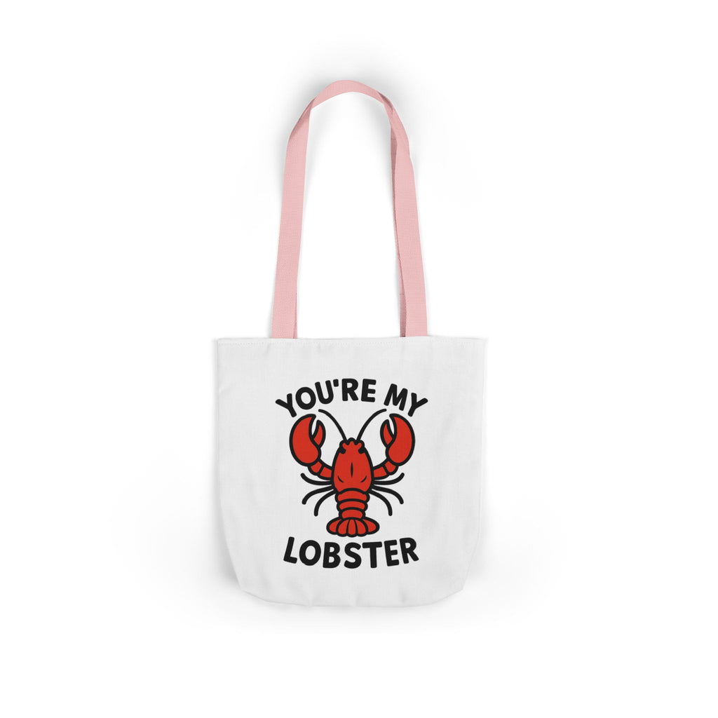 You're My Lobster Tote Bag Friends TV Show Gift Couples Anniversary Boyfriend Girlfriend Soulmate Quote Canvas Beach Bag