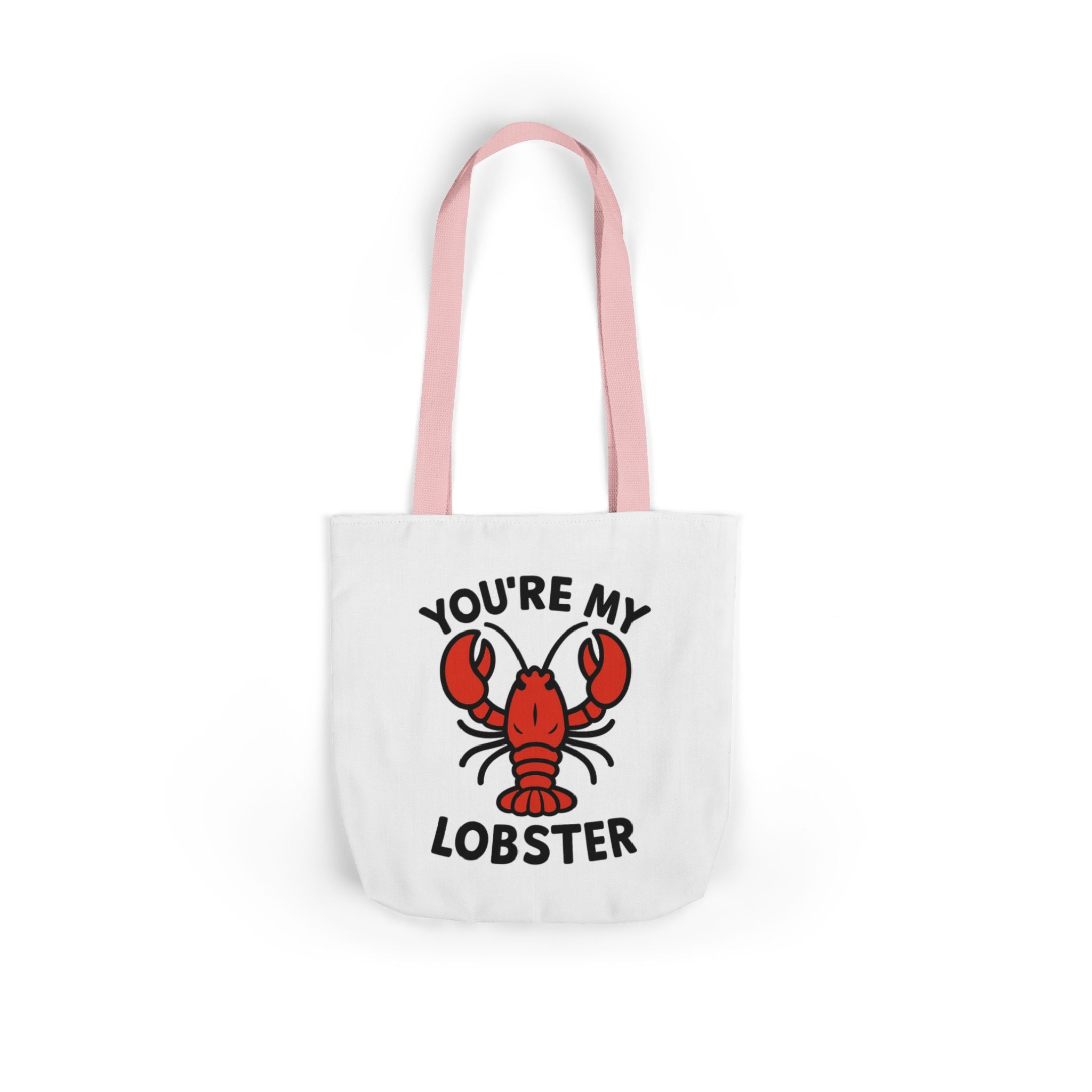 You're My Lobster Tote Bag Friends TV Show Gift Couples Anniversary Boyfriend Girlfriend Soulmate Quote Canvas Beach Bag