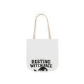 Resting Witch Face Cat Tote Bag