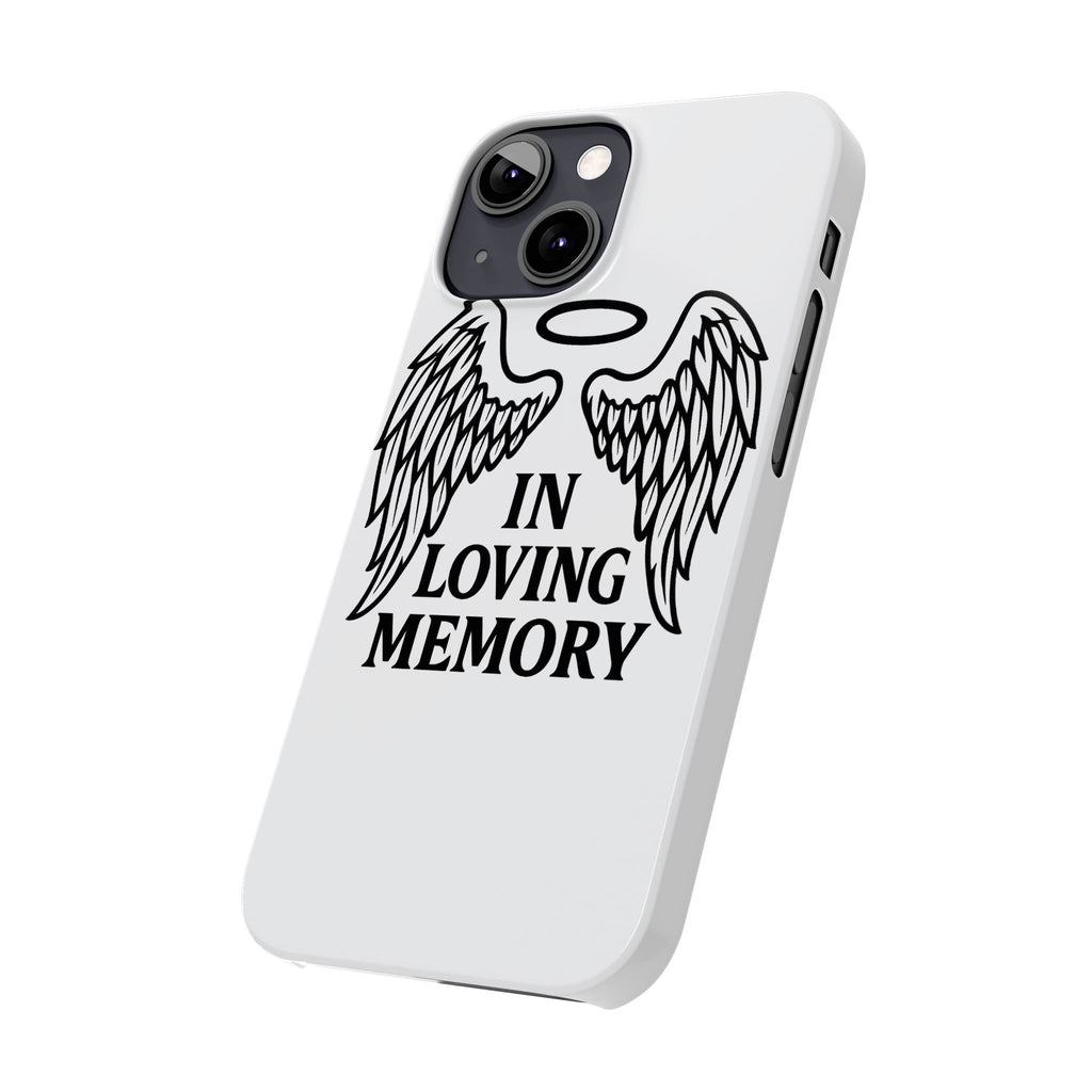 Guardian Angel Wings Phone Case In Loving Memory Sympathy Gift Memorial Remembrance Heaven Spiritual Protection Loss Grief Support