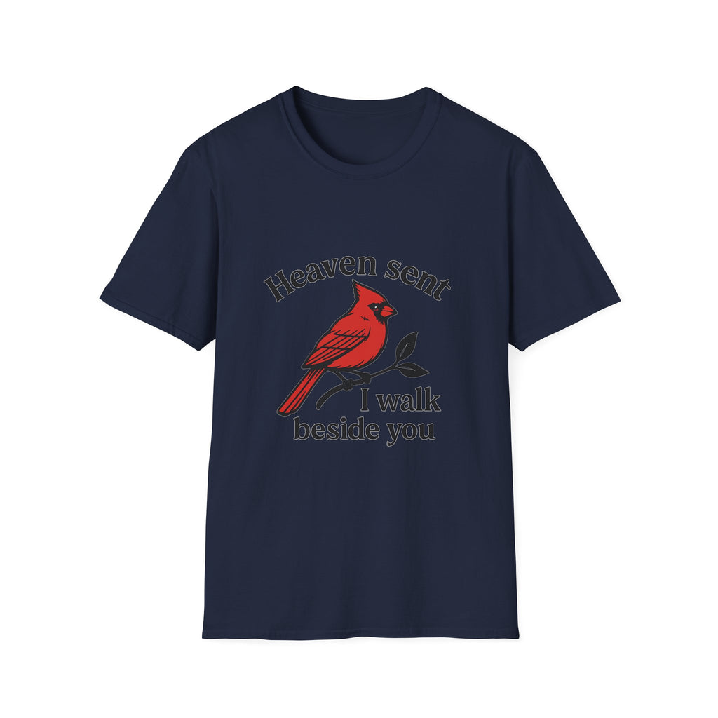 Cardinal Memorial Shirt Heaven Sent Grief Gift Loss of Loved One Remembrance Tee Sympathy Gift Bereavement Comfort Shirt