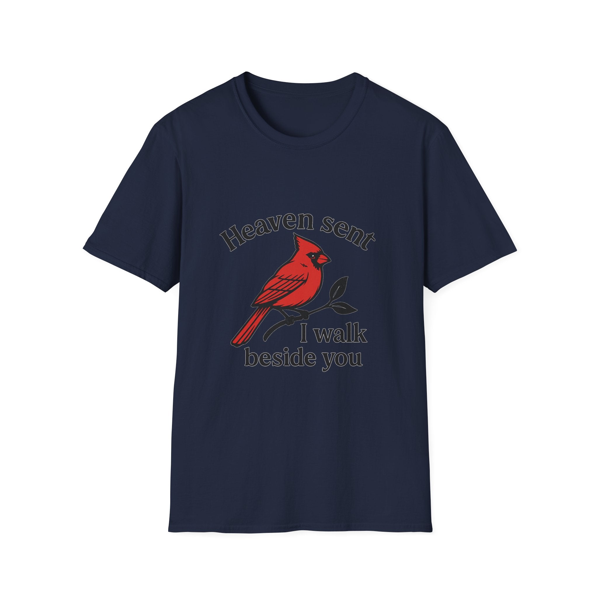 Cardinal Memorial Shirt Heaven Sent Grief Gift Loss of Loved One Remembrance Tee Sympathy Gift Bereavement Comfort Shirt