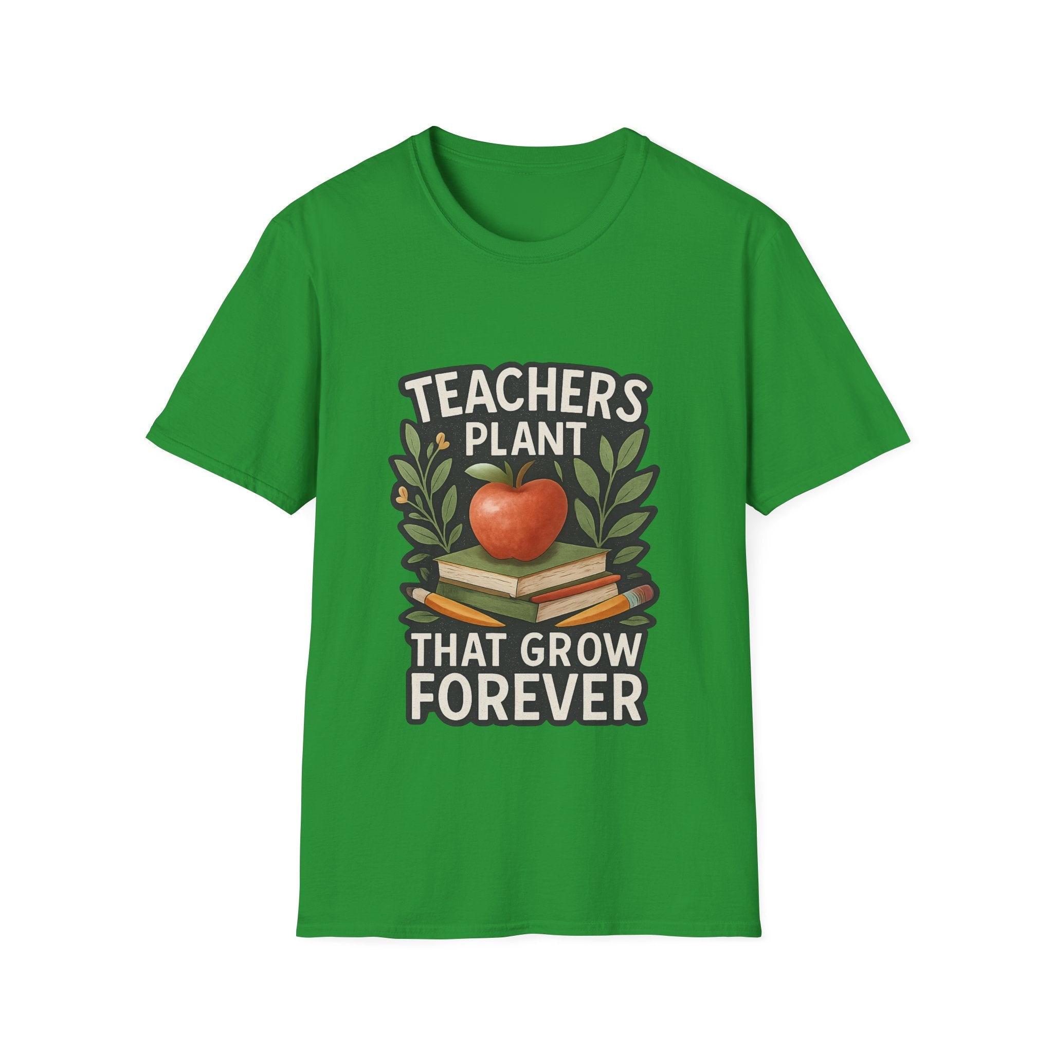 Teacher Appreciation Shirt Teachers Plant Seeds That Grow Forever Tee Gift for Teacher Watercolor Botanical Thank You Teacher Tshirt