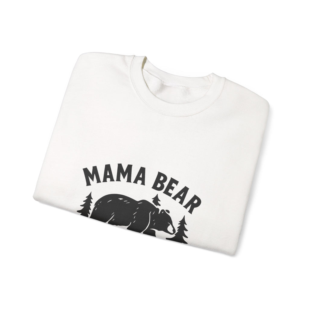 Mama Bear Sweatshirt with Cubs Birth Years, Mother's Day Gift for Mom, Woodland Mom Shirt, Gift from Kids, Mommy and Me Crewneck