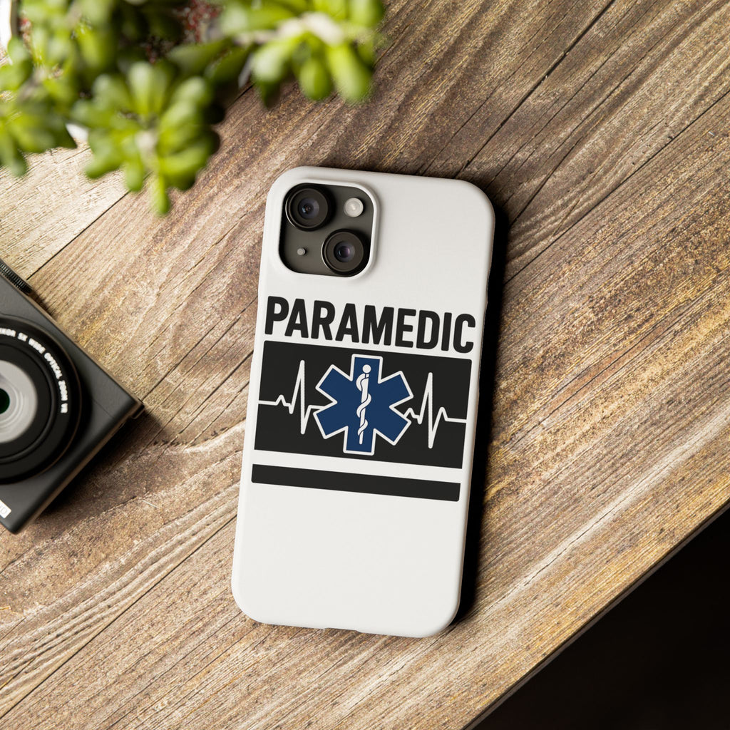 Paramedic Phone Case EMS Gift Heartbeat Star of Life EMT Medical First Responder Thin White Line Hero Appreciation