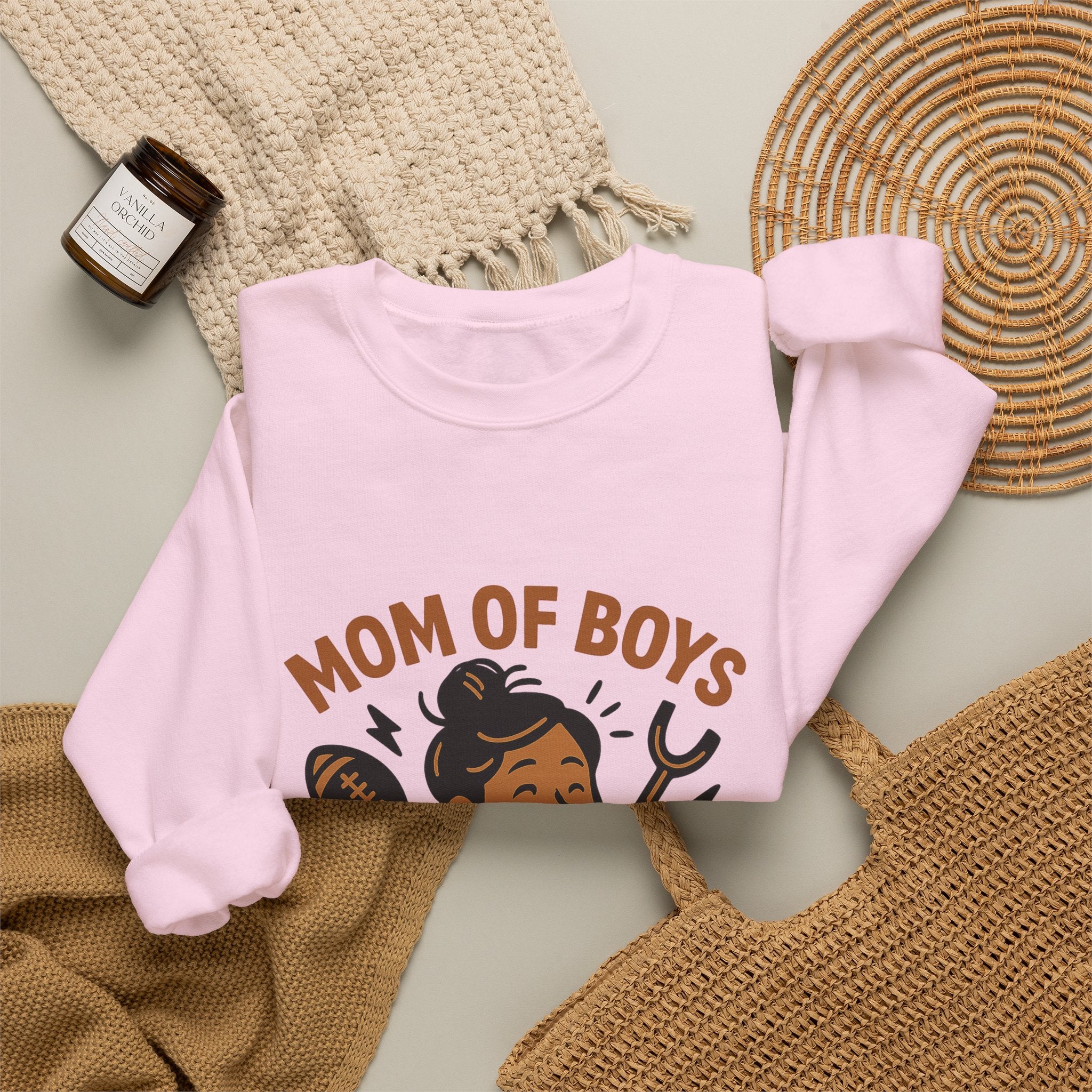 Mom of Boys Sweatshirt, Chaos Coordinator Shirt, Boy Mom Gift, Mother's Day Gift for Mom of Sons, Funny Mom Sweatshirt