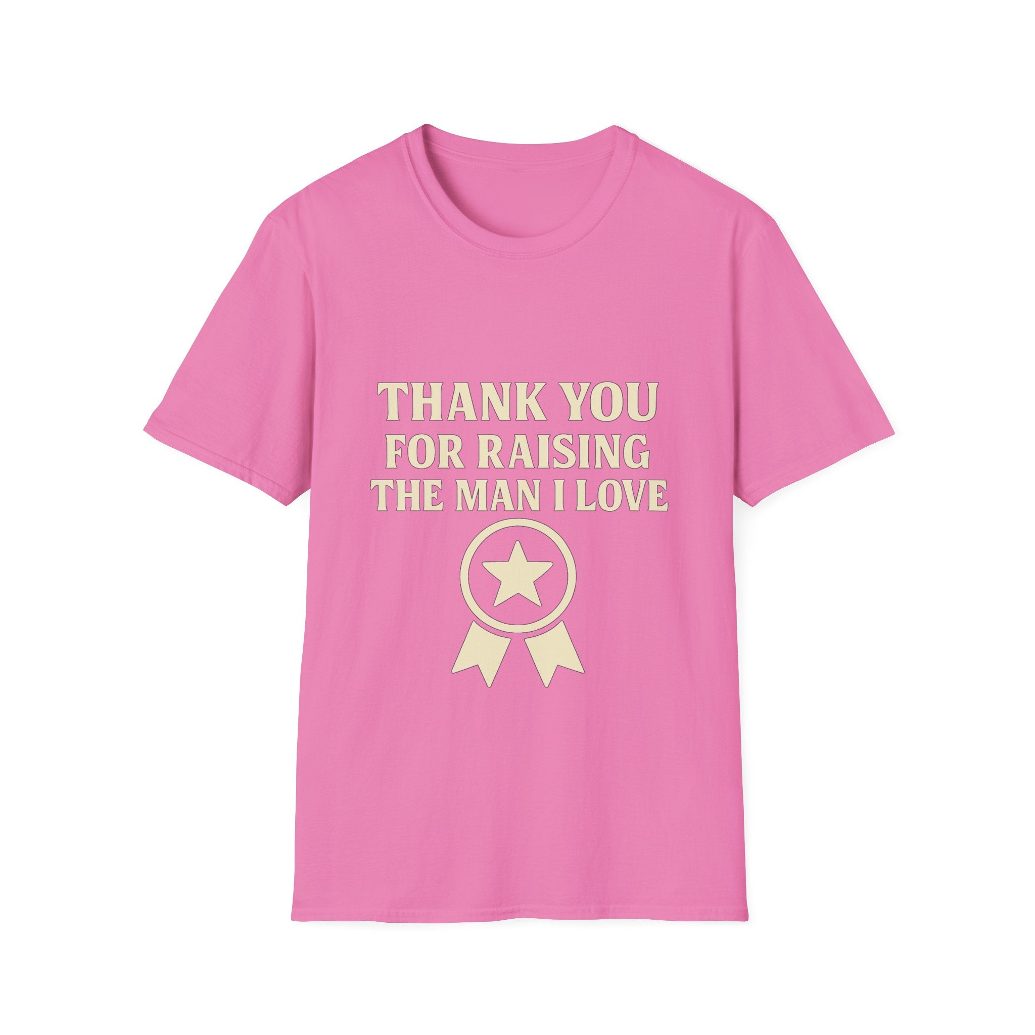 Thank You For Raising The Man I Love Shirt, Mother In Law Gift, Mothers Day Gift From Daughter In Law, MIL Appreciation Tee