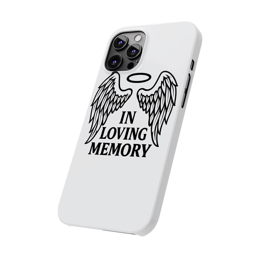 Guardian Angel Wings Phone Case In Loving Memory Sympathy Gift Memorial Remembrance Heaven Spiritual Protection Loss Grief Support