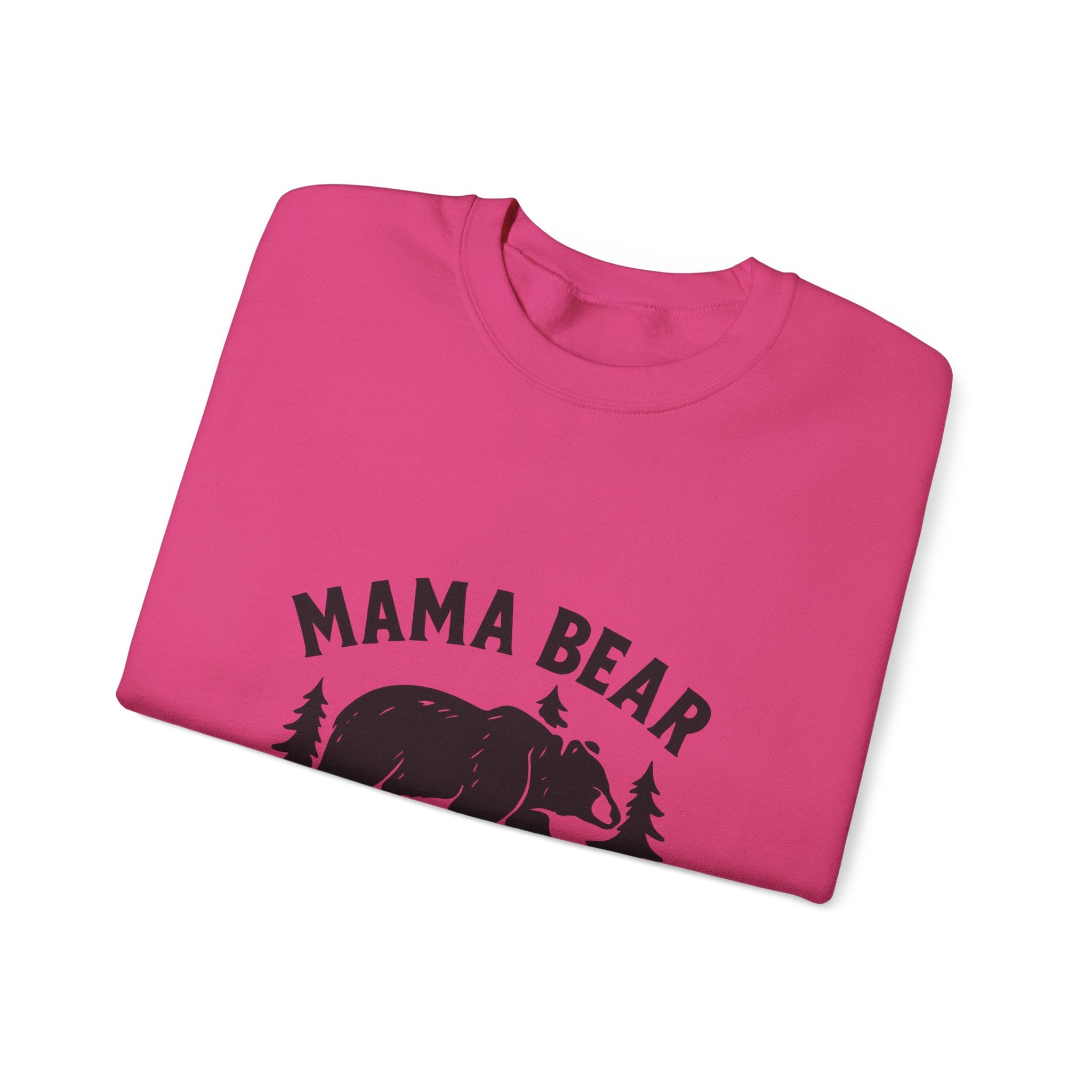 Mama Bear Sweatshirt with Cubs Birth Years, Mother's Day Gift for Mom, Woodland Mom Shirt, Gift from Kids, Mommy and Me Crewneck