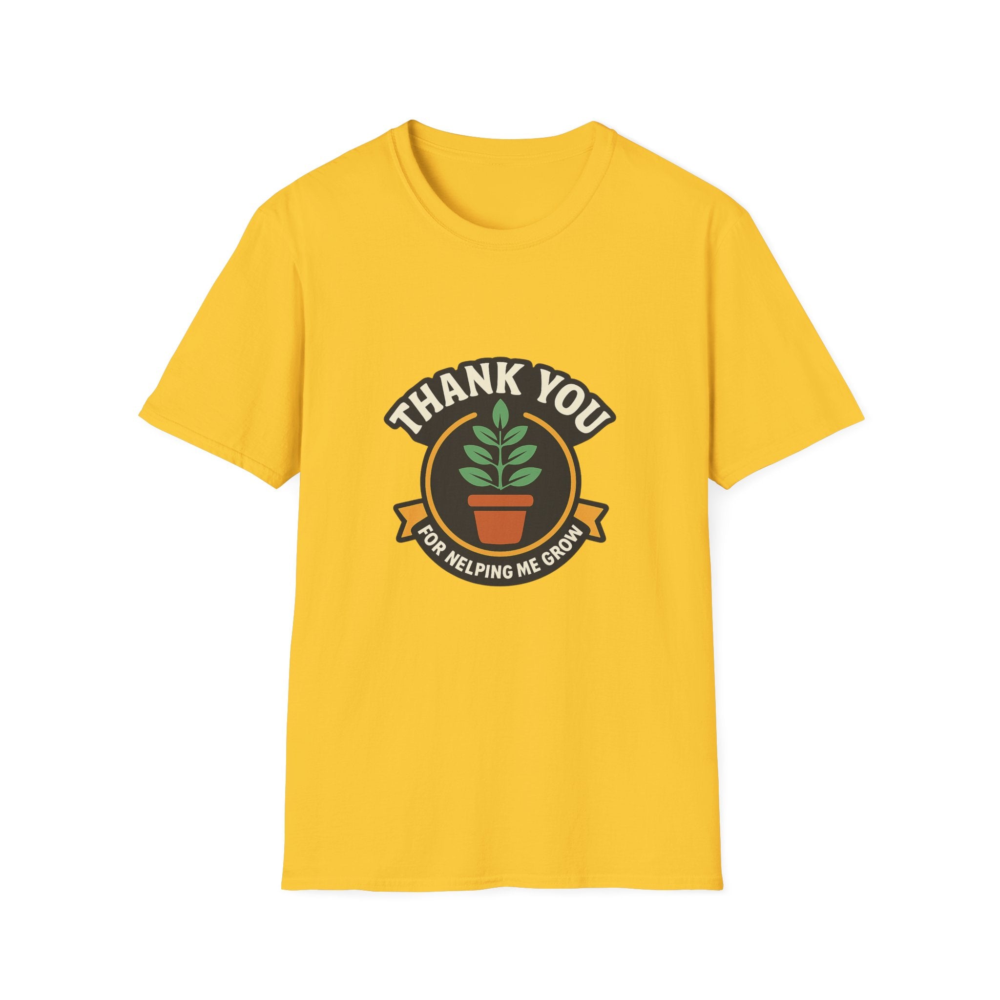Thank You for Helping Me Grow Teacher Appreciation Shirt Plant Lady Gift Teacher Week Tee Mentor Gift End of Year Teacher Gift