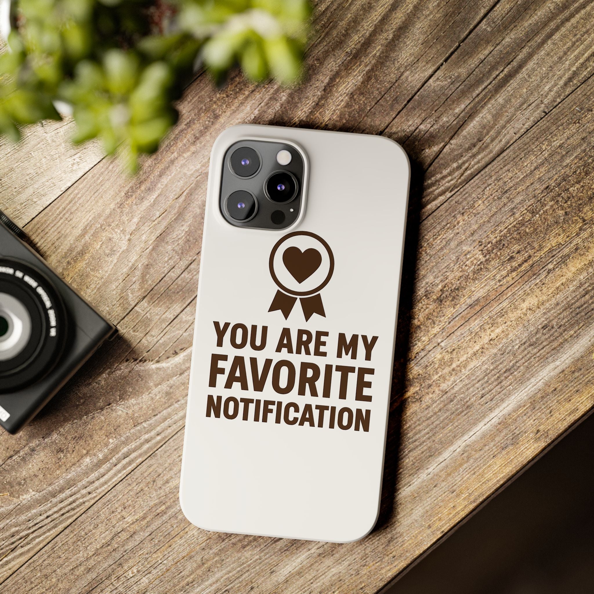 You Are My Favorite Notification Phone Case, Romantic Anniversary Gift for Boyfriend Girlfriend, Cute Couple Phone Case Love Gift