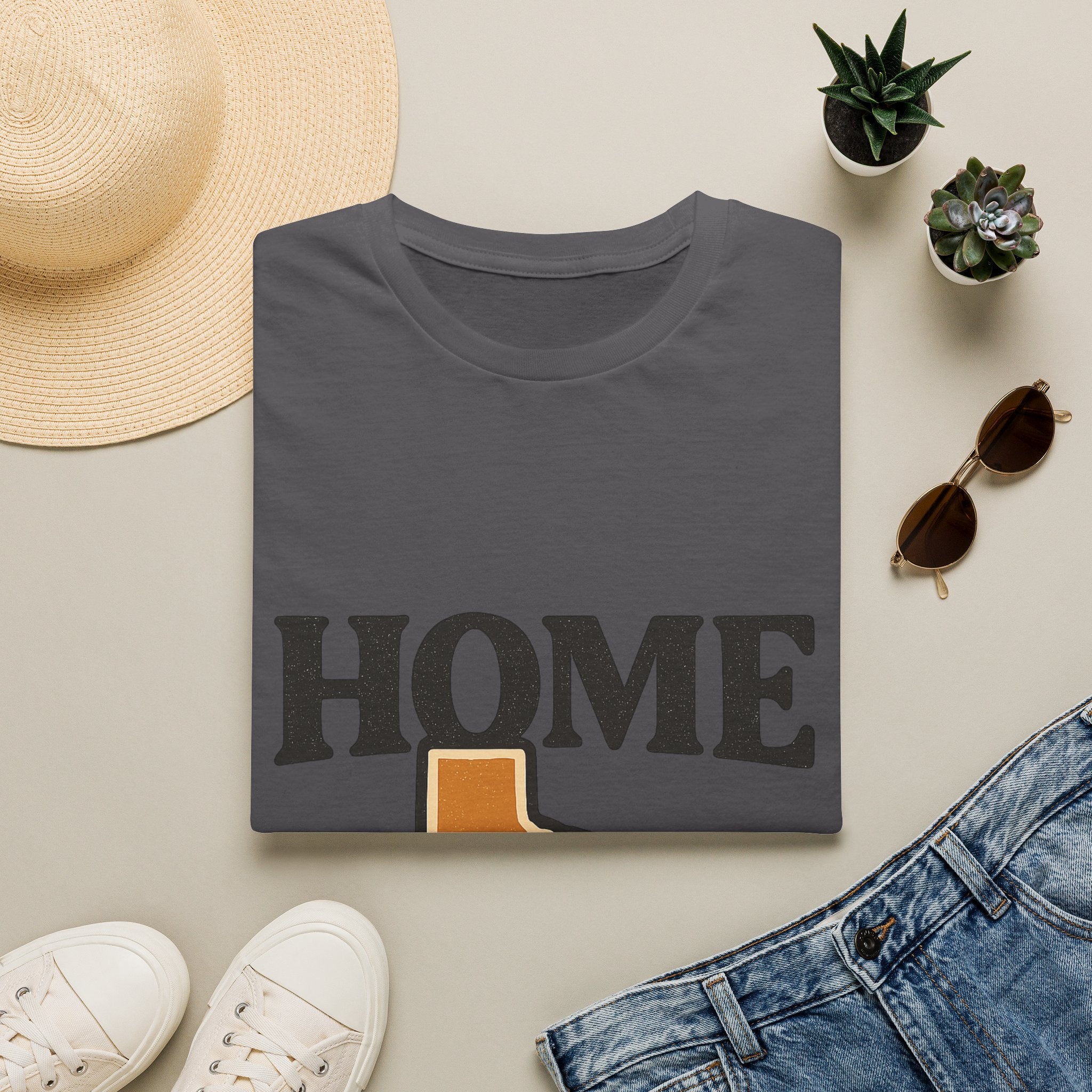 Home State Pride Vintage T-Shirt | Retro State Outline Tee | Hometown Pride Gift | State Love Shirt | Regional Pride Apparel