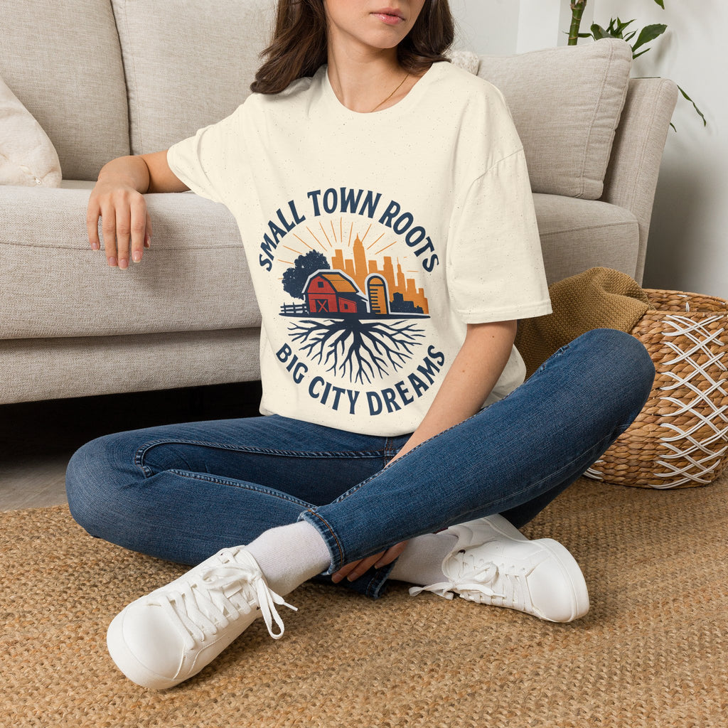 Small Town Roots Big City Dreams Shirt, Hometown Pride Tee, Vintage Americana Tshirt, Country Girl Gift, Small Town Pride