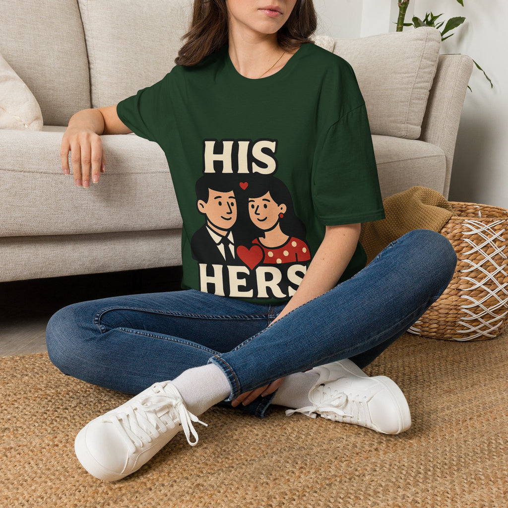Matching Couple Shirts Set His Hers Date Night Tshirts Anniversary Gift Cute Couples Outfit Relationship Goals Matching Outfits