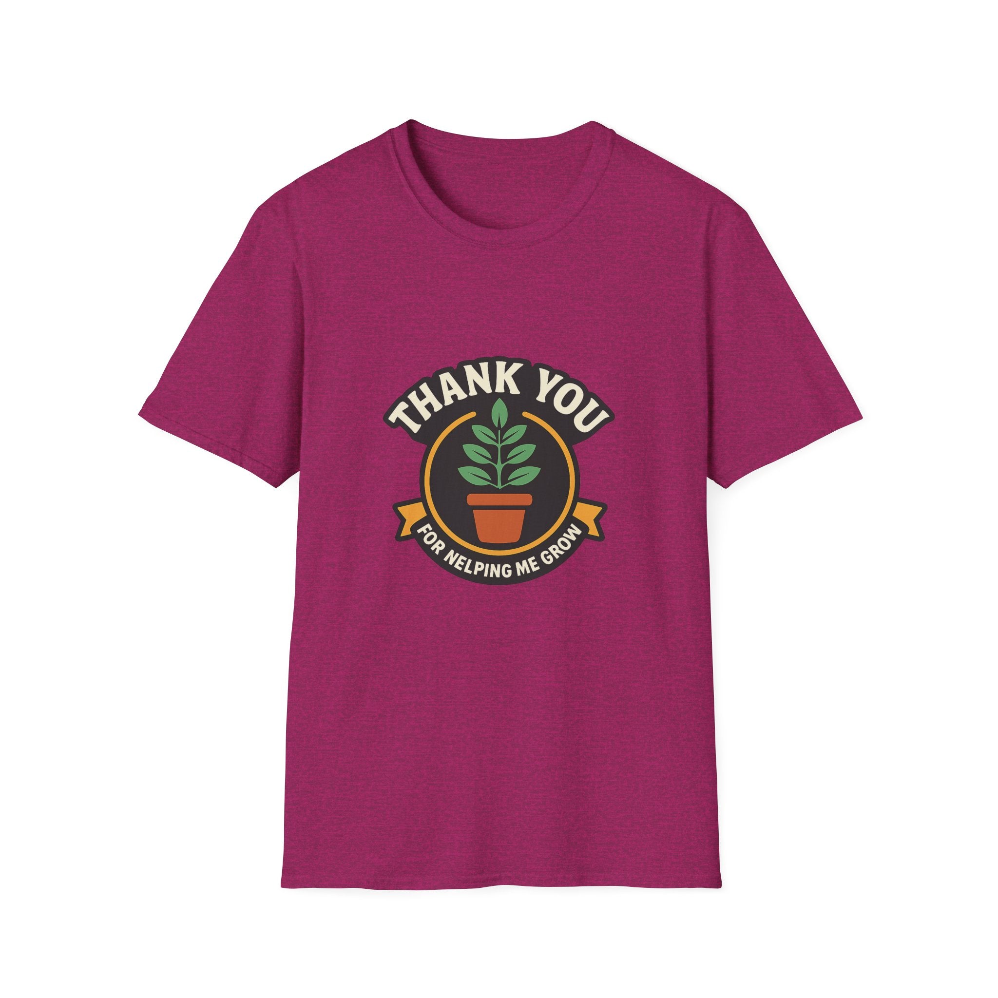 Thank You for Helping Me Grow Teacher Appreciation Shirt Plant Lady Gift Teacher Week Tee Mentor Gift End of Year Teacher Gift