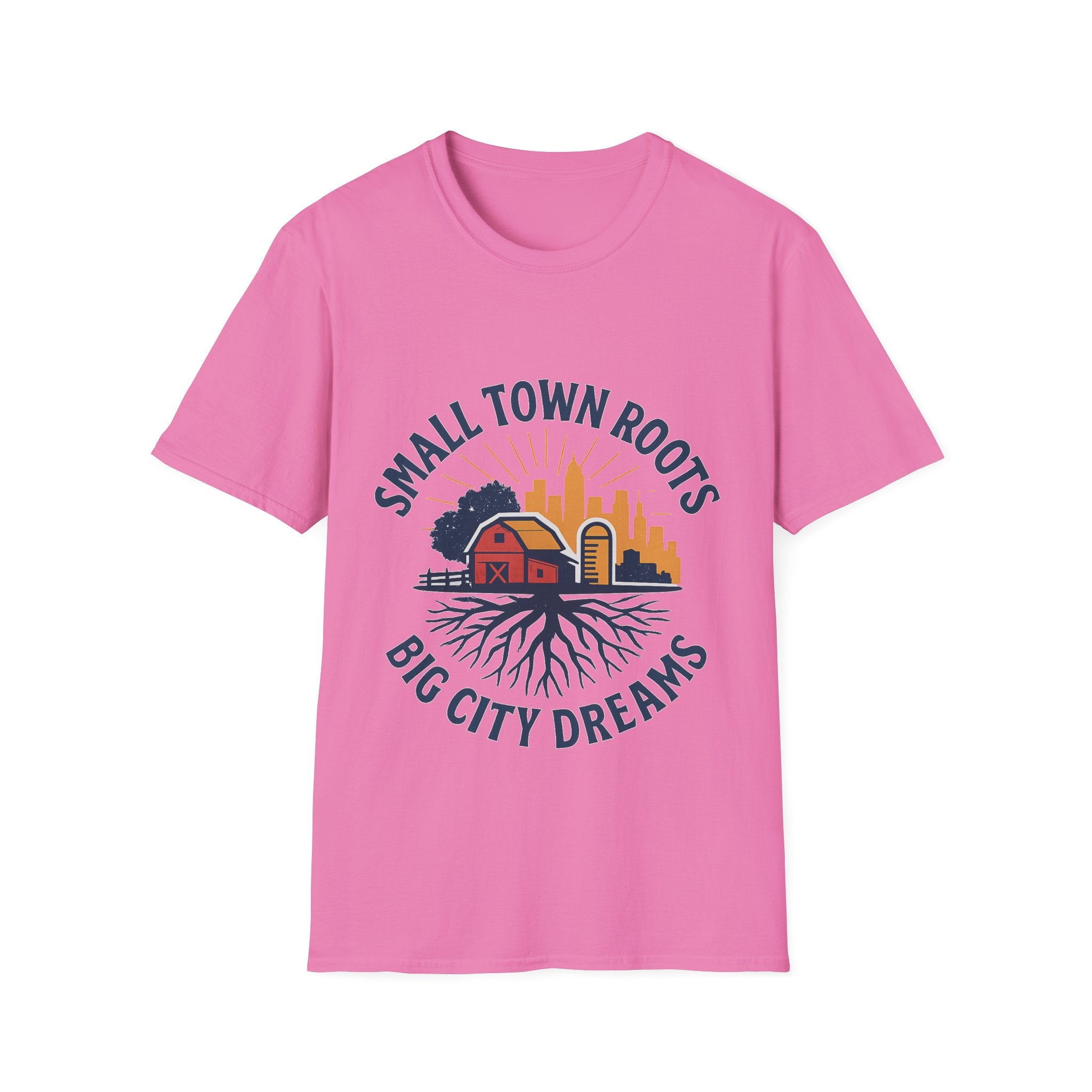 Small Town Roots Big City Dreams Shirt, Hometown Pride Tee, Vintage Americana Tshirt, Country Girl Gift, Small Town Pride