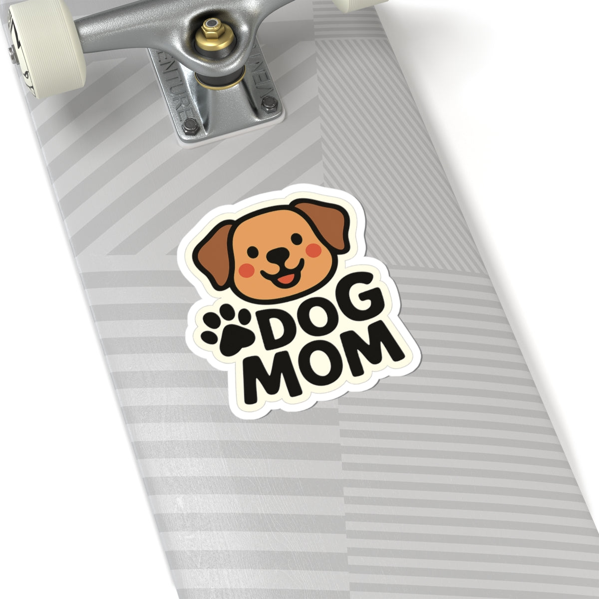 Dog Mom Sticker, Dog Lover Gift, Puppy Mom Life Decal, Pet Parent Laptop Sticker, Dog Owner Gift, Cute Dog Sticker Waterproof
