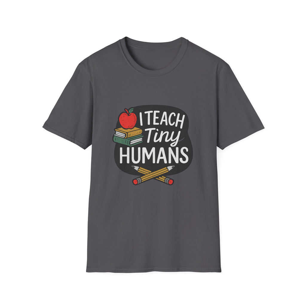 I Teach Tiny Humans T-Shirt, Preschool Teacher Shirt, Kindergarten Teacher Gift, Daycare Worker Tee, Early Childhood Educator