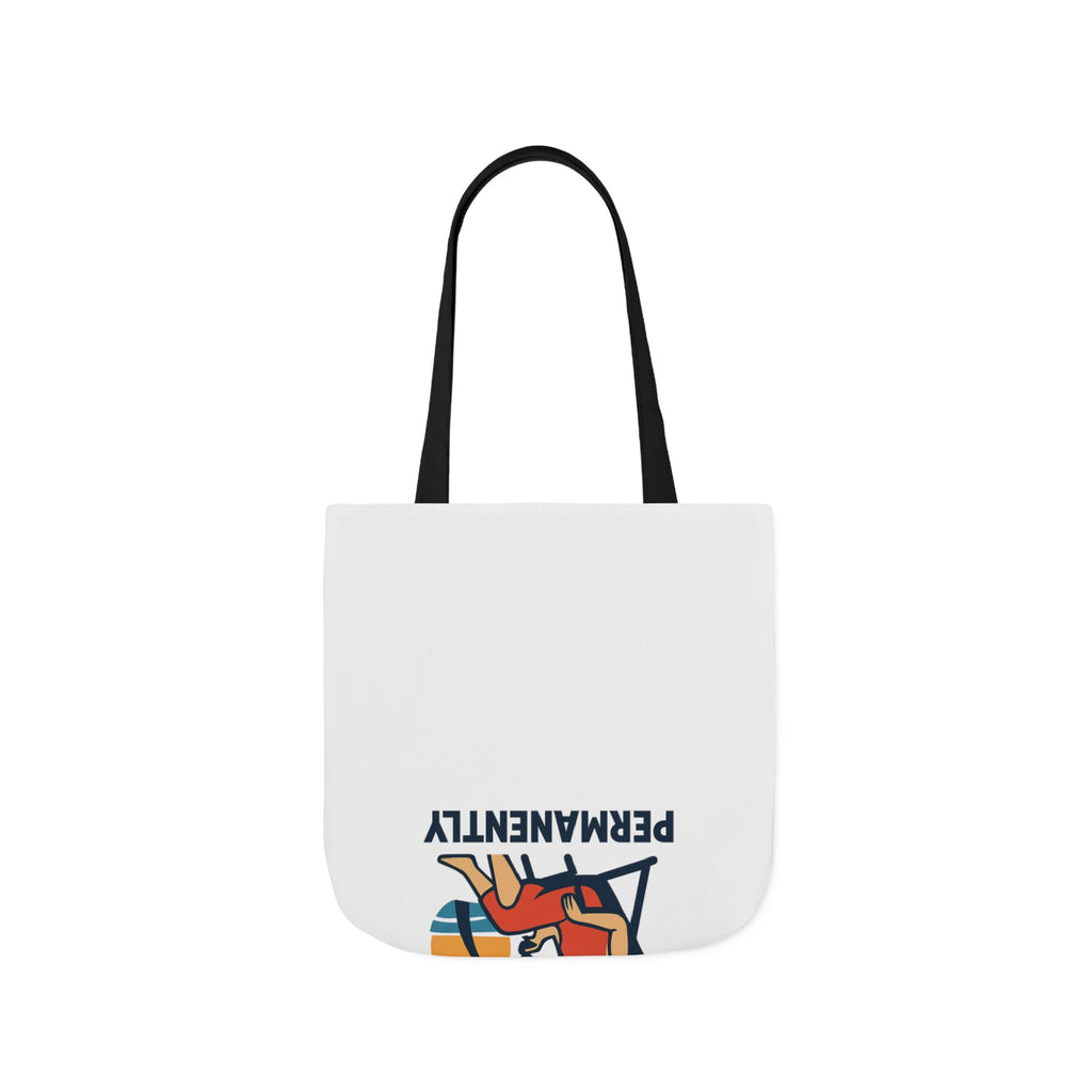 Out of Office Permanently Tote Bag, Retirement Gift for Women, Retiree Travel Bag, Funny Retirement Party Gift Coworker