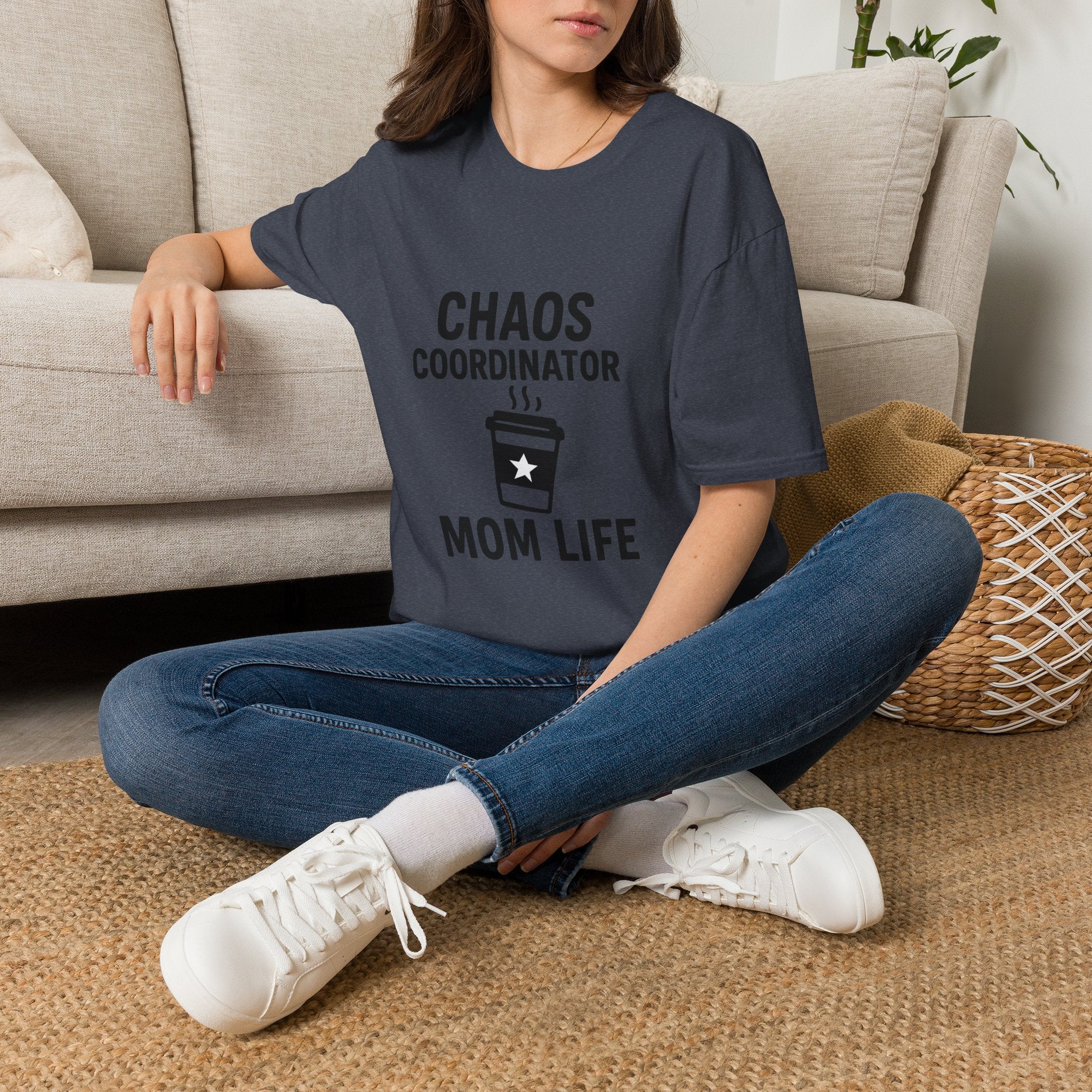 Chaos Coordinator Shirt Mom Life T-Shirt Funny Mom Tee Mother's Day Gift for New Mom Toddler Mom Gift Exhausted Mom Shirt