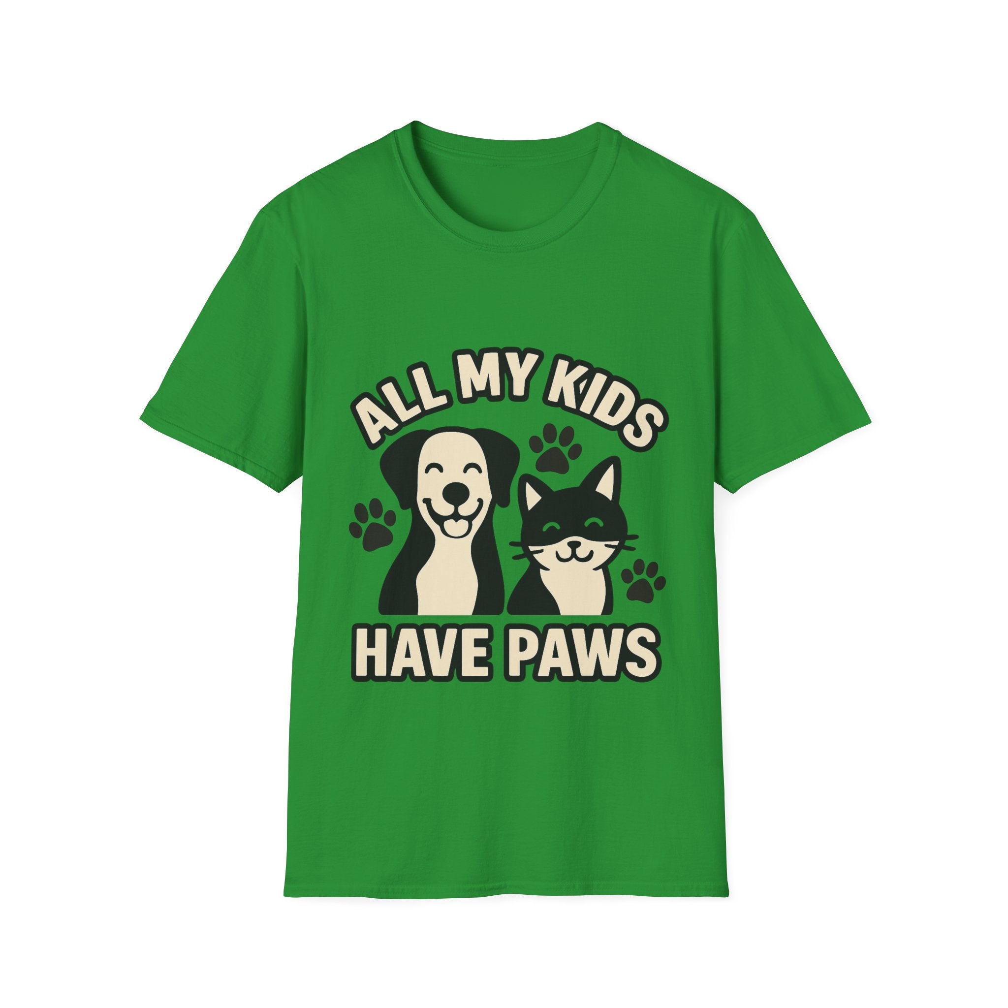 All My Kids Have Paws Shirt, Pet Mom T-Shirt, Dog Mom Cat Mom Gift, Fur Mama Tee, Pet Parent Shirt, Mothers Day Gift for Dog Lover