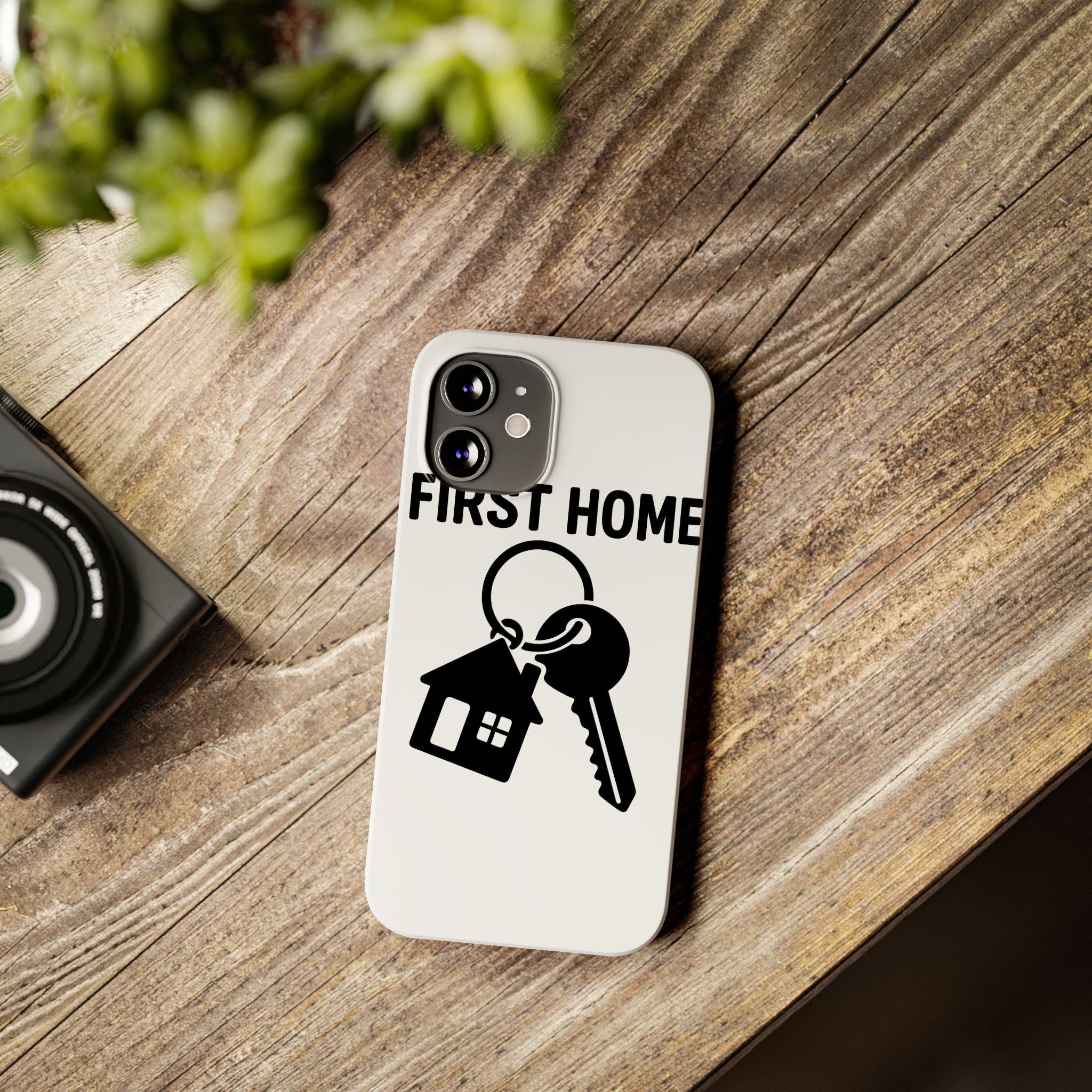 First Home Keys Phone Case, New Homeowner Gift, Housewarming Present, Minimalist House Key Design, First Time Home Buyer Gift