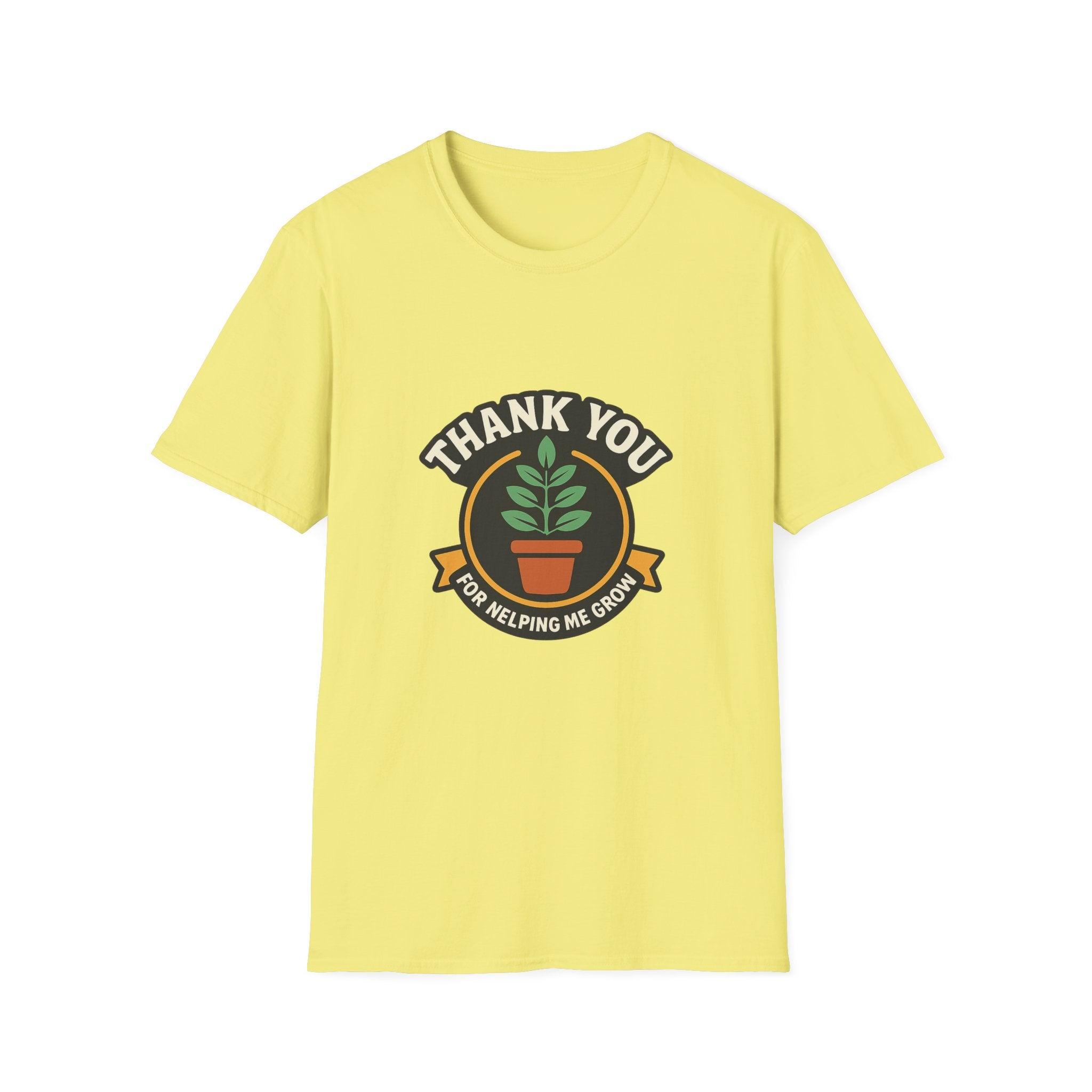 Thank You for Helping Me Grow Teacher Appreciation Shirt Plant Lady Gift Teacher Week Tee Mentor Gift End of Year Teacher Gift