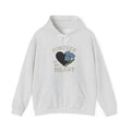 Forget Me Not Memorial Hoodie Forever in My Heart Sympathy Gift Loss of Parent Spouse Remembrance Comfort Bereavement Grief Support