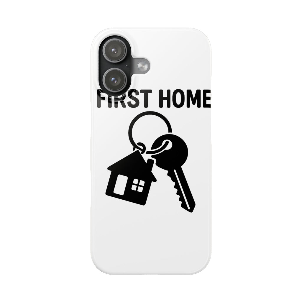 First Home Keys Phone Case, New Homeowner Gift, Housewarming Present, Minimalist House Key Design, First Time Home Buyer Gift