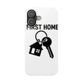 First Home Keys Phone Case, New Homeowner Gift, Housewarming Present, Minimalist House Key Design, First Time Home Buyer Gift