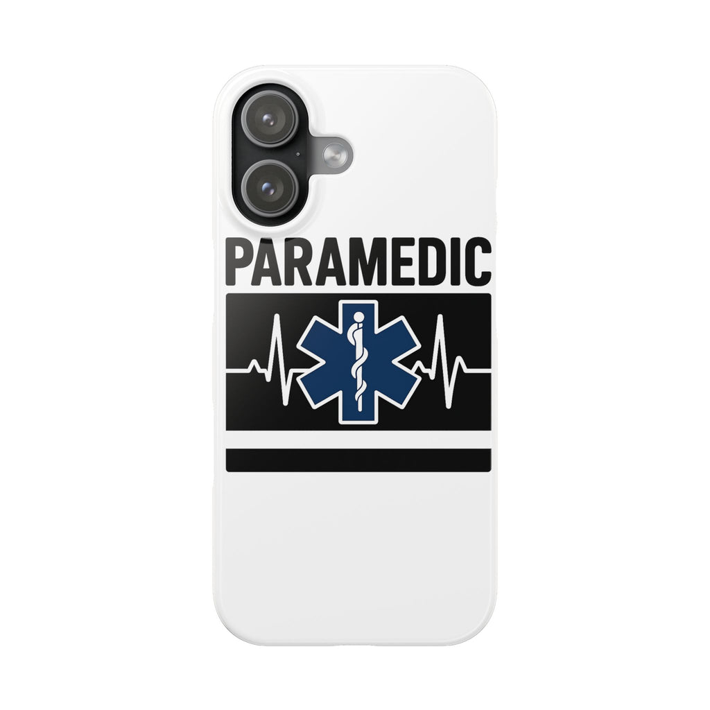 Paramedic Phone Case EMS Gift Heartbeat Star of Life EMT Medical First Responder Thin White Line Hero Appreciation
