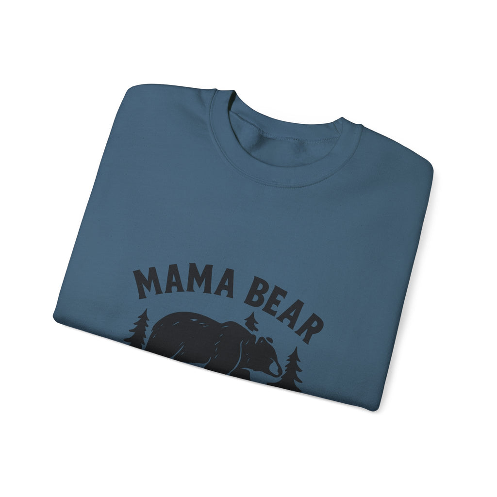 Mama Bear Sweatshirt with Cubs Birth Years, Mother's Day Gift for Mom, Woodland Mom Shirt, Gift from Kids, Mommy and Me Crewneck