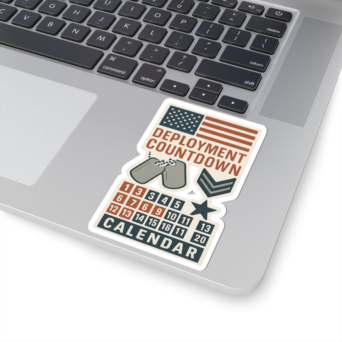 Deployment Countdown Calendar Sticker Sheet | Military Homecoming Tracker | Armed Forces Family Gift | Patriotic Planner Decor